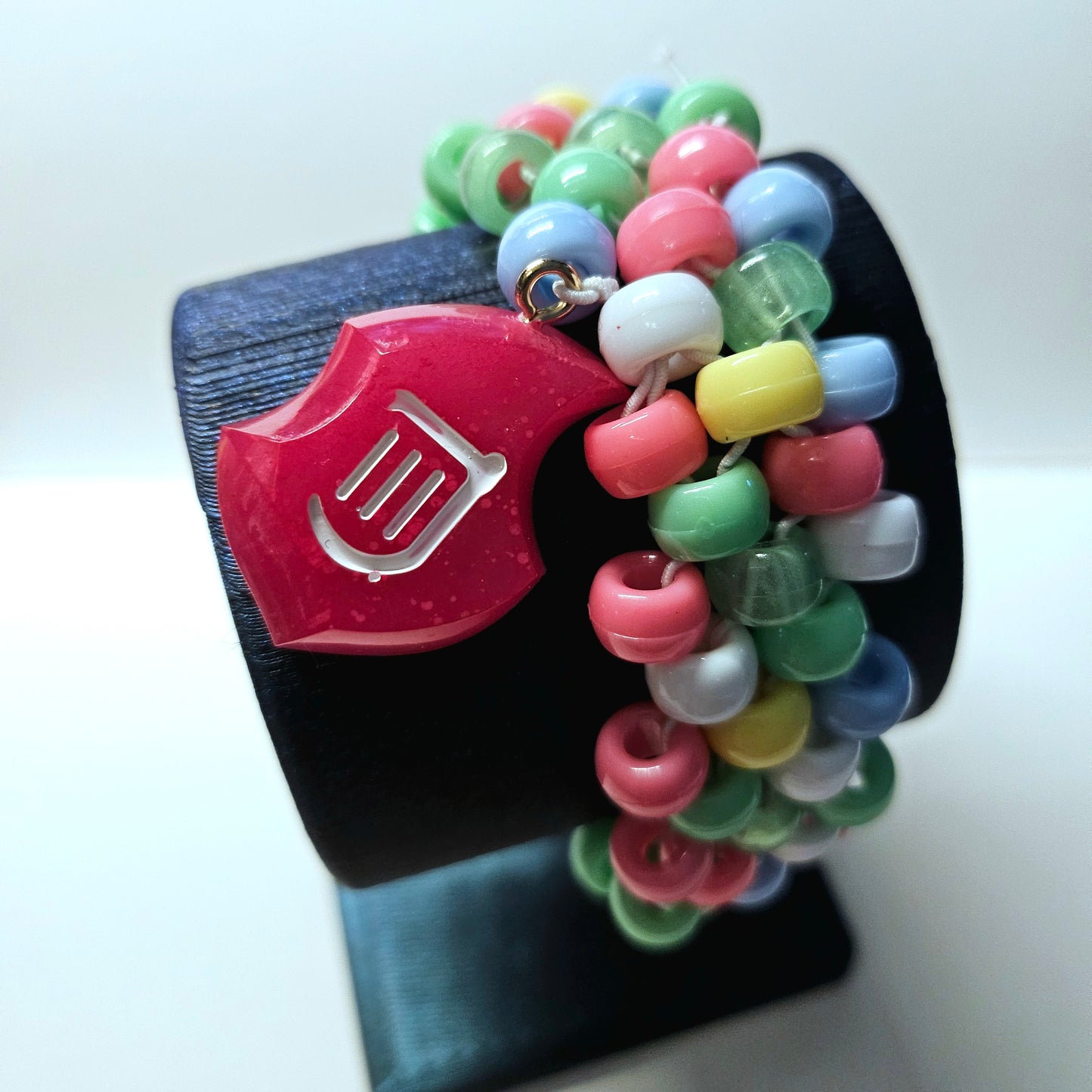 Pink UV reactive BRD - FFXIV Job kandi