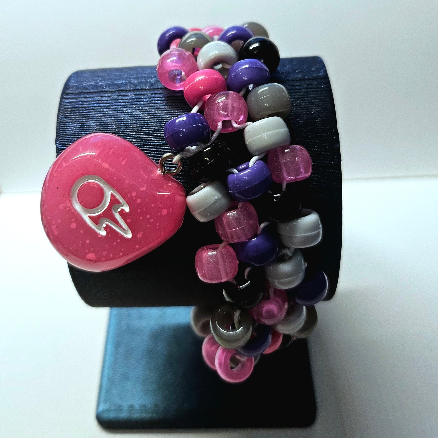 Pink UV reactive BLM- FFXIV Job kandi