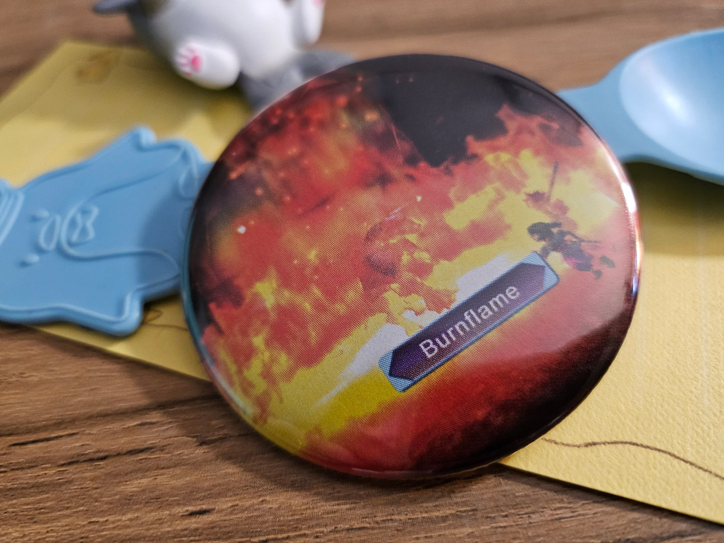 Burnflame - 2.25" can badge