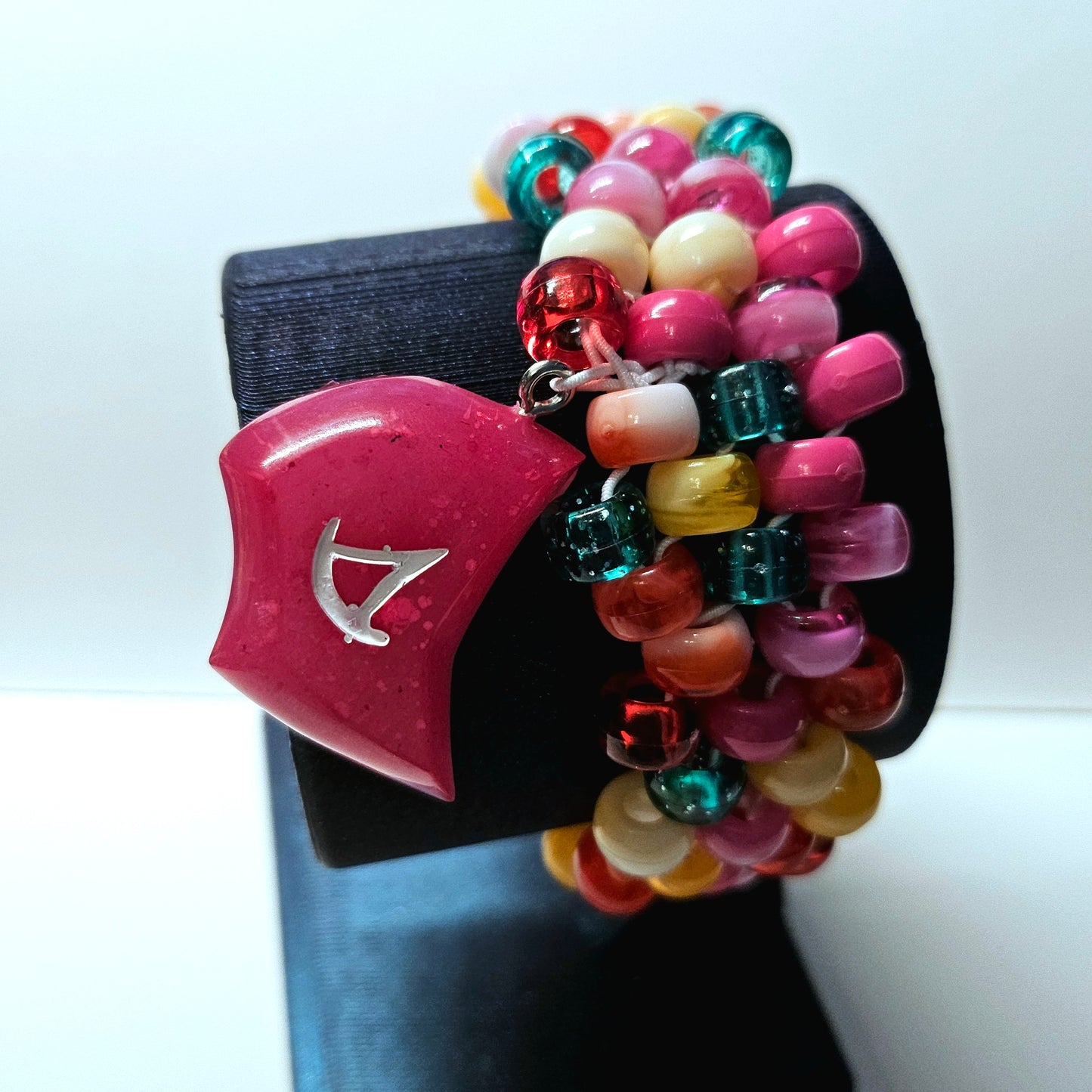 Pink UV reactive SMN- FFXIV Job kandi