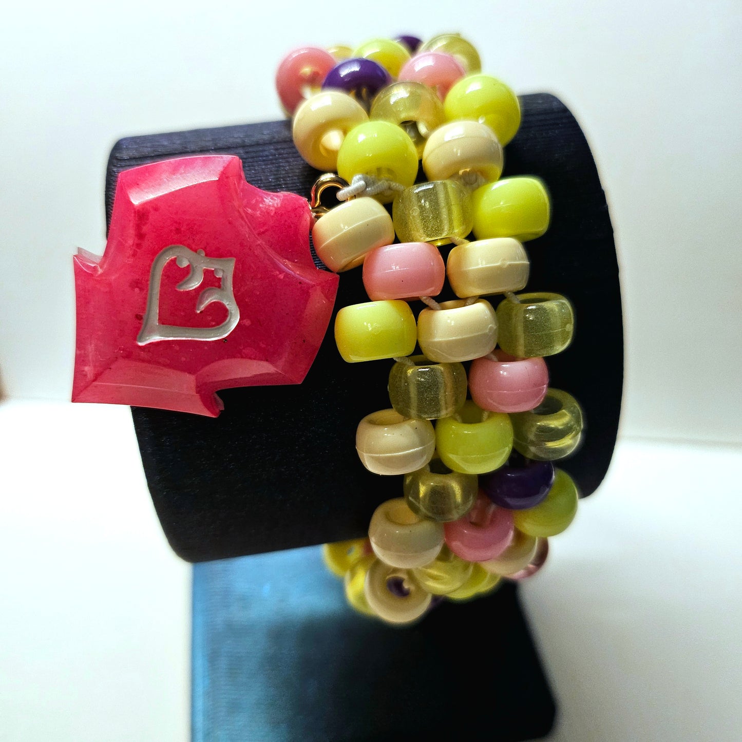 Pink UV reactive DNC - FFXIV Job kandi